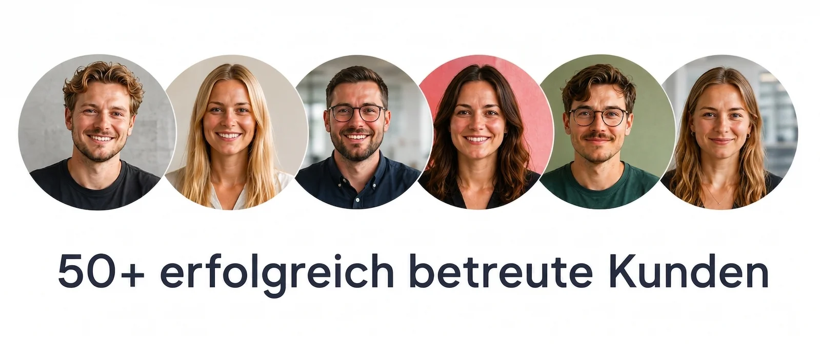 Illustration: 50+ erfolgreich betreute Kunden
